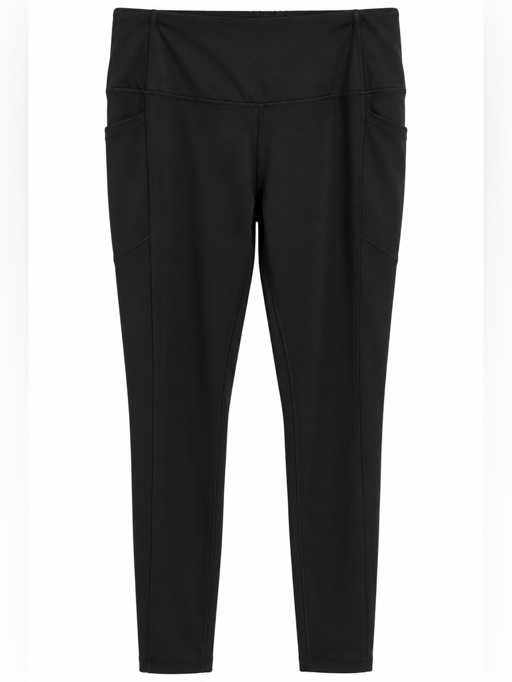Victoria's Secret Black High-Rise Leggings with Side Pockets